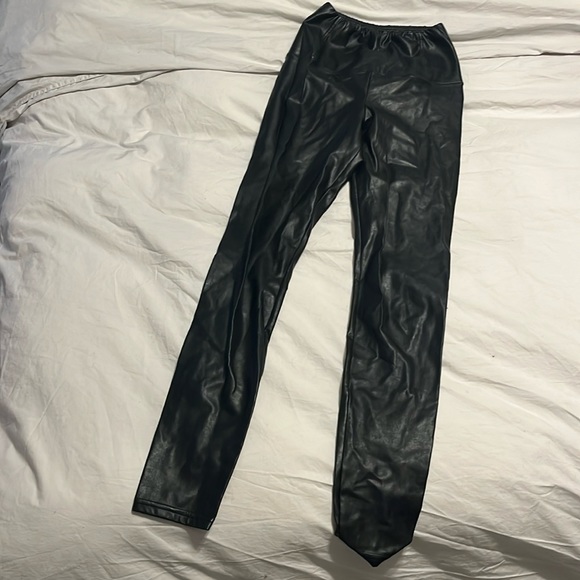 Aritzia Leather Leggings - Picture 1 of 2
